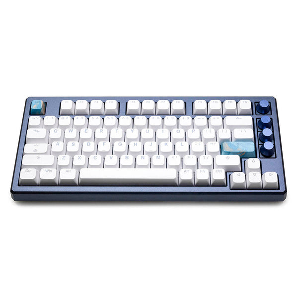 Taihao BOBO White Keycap ABS Doubleshot Keycaps Bobo Profile for diy gaming mechanical keyboard For Made68 EV63 wooting 60he80he