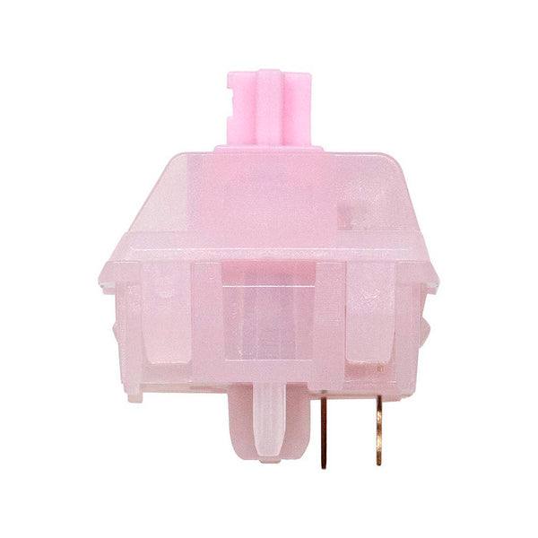 Mage Sakura V2 Switch Linear Switch 37g 43g 45g 51g for Gaming Mechanical Keyboard Pink Factory Lubed 50M Long Spring
