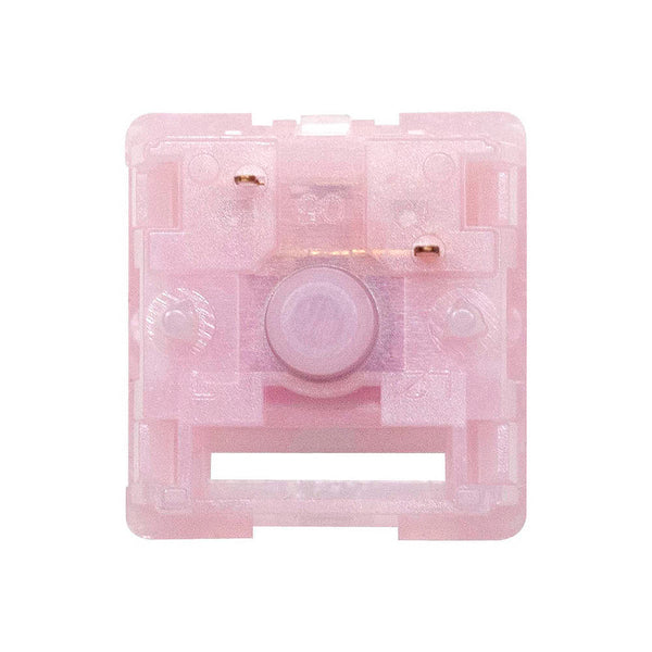 Mage Sakura V2 Switch Linear Switch 37g 43g 45g 51g for Gaming Mechanical Keyboard Pink Factory Lubed 50M Long Spring
