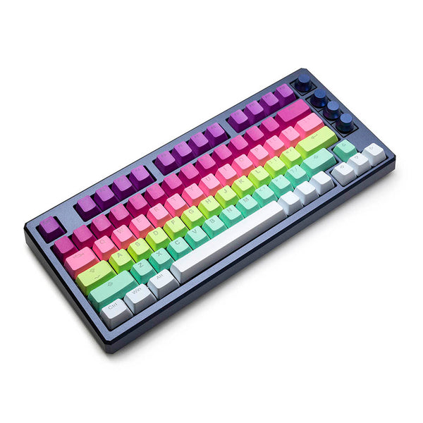 Taihao Ice Cream Keycap PBT Doubleshots Keycap OEM Profile for mechanical keyboard gradient Colorway