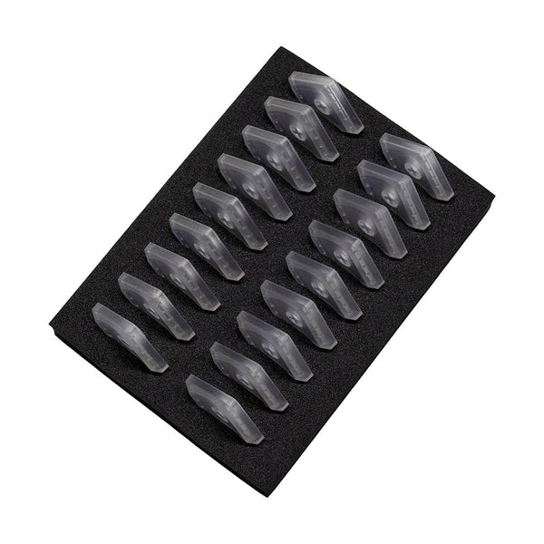 Taihao Low Profile Translucent Keycap Thins Keycaps For Gaming Mechanical Keyboard Kailh Choc 1350 or MX Switch Clear 18 Key