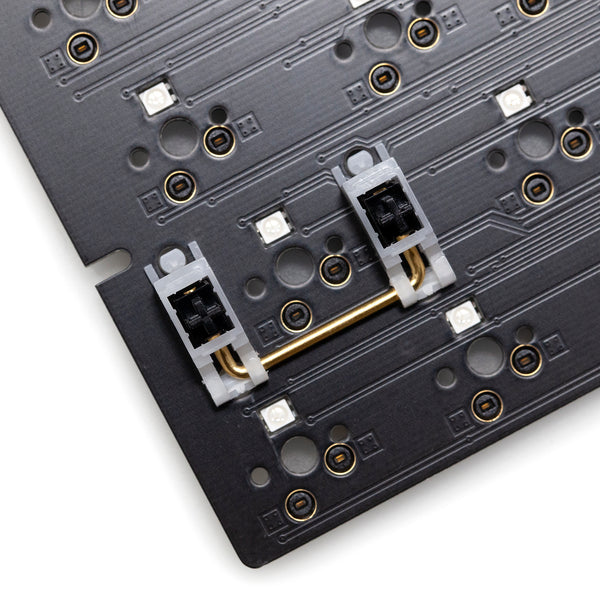 PAIGU PCB Stabilizer for 3.5mm travel Switch Gaming Mechanical Keyboard gh60 for 1.2mm 1.6mm Clip In PCB 60 68 75 84 White Black