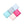 Taihao THT 1U Thins Homing key Keycap Low Profile Keycaps For Mechanical Keyboard Kailh Choc 1350 or MX Switch