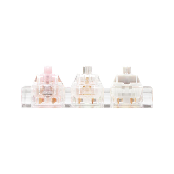 MMD 9 switch tester switches with blank keycaps acrylic base for INK Purple Green Yellow Orange White NP Silent Aqua King NEO
