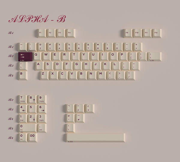 [CLOSED][GB] ZERO-G x Domikey Red Velvet Cherry profile ABS Doubleshot Keycaps