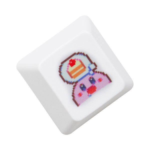 Cute Pink elf keycap oem profile dye sub R4 ESC PBT Keycap kawaii for gaming mechanical keyboard MX switch