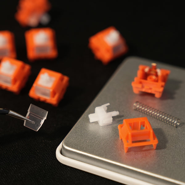 Aperol Switch Linear Switch RGB SMD 5pin 37g 42g 43g 48g 53g for Mechanical Keyboard POM PA12 P7 Pre Lubed