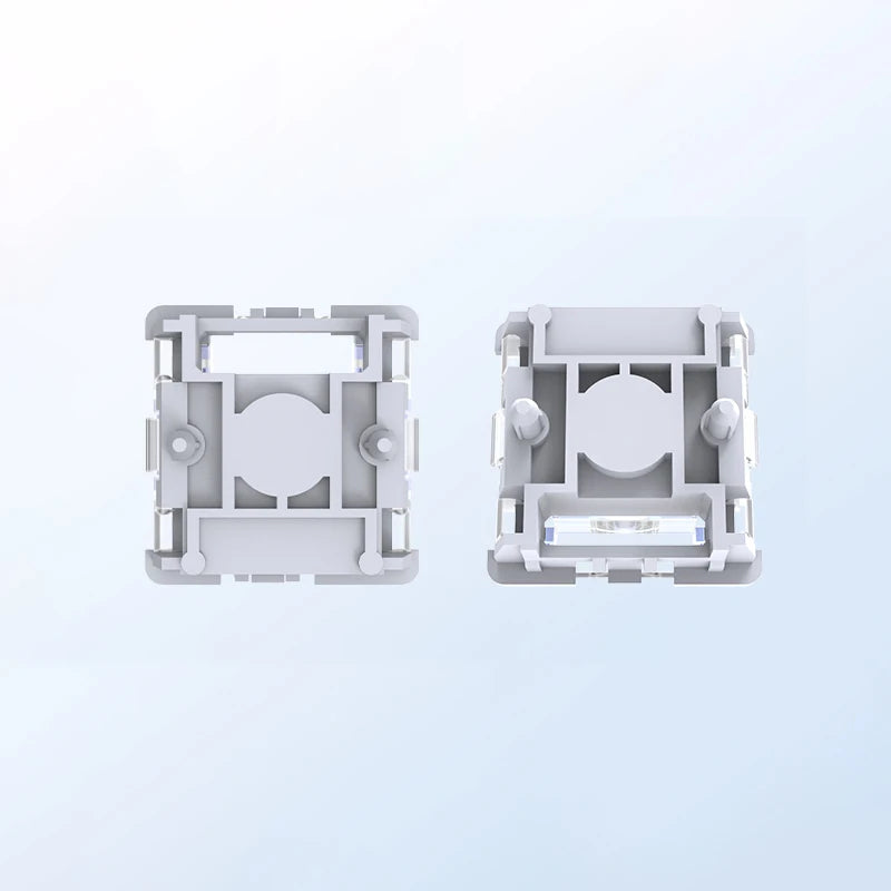 KPREPUBLIC Magnetschalter-Tester – Mit Leeren Tastenkappen & Acryl-Basis, 16-in-1 Set Für Mechanische Tastaturen
