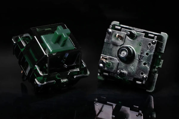 MOYU Hardess V2 Switch RGB SMD Linear 42g 48g Switches For Mechanical keyboard mx stem 5pin Black Dark Green Pre Lubed