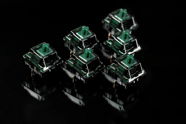 MOYU Hardess V2 Switch RGB SMD Linear 42g 48g Switches For Mechanical keyboard mx stem 5pin Black Dark Green Pre Lubed