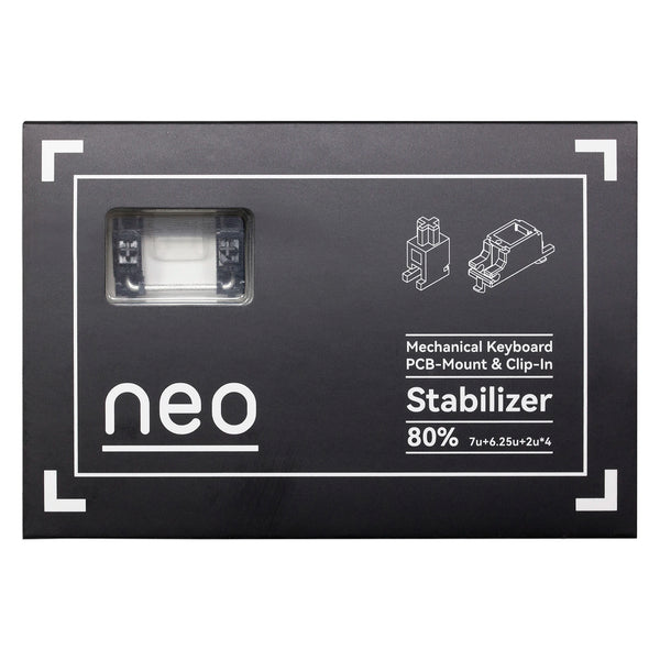 Neo & QK PCB Stabilizer for Gaming Mechanical Keyboard gh60 for 1.2mm PCB 1.6mm PCB CSTC40 CSTC75 60 68 75 84 96 87 104 96 98