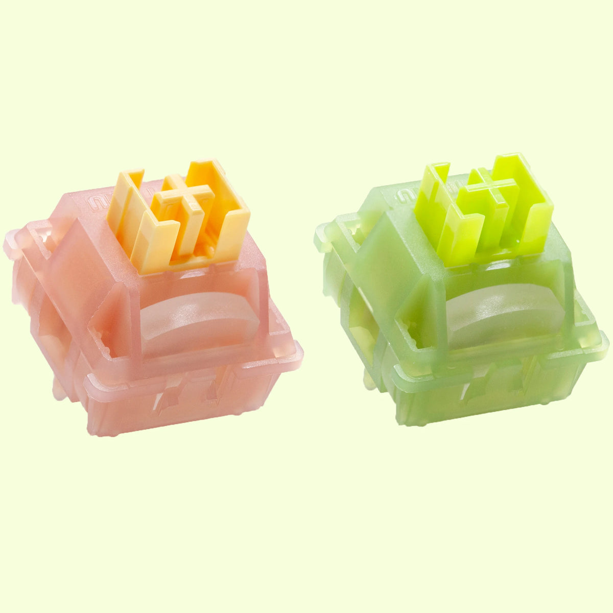 Outemu Lime Switch V2, 5Pin 35g Pre-Lubed Silent Tactile Switch Voor Aangepast Mechanisch Toetsenbord (Size : 90PCS Outemu Lime Switch V2, 5Pin 35g Pre-Lubed Silent Tactile Switch Voor Aangepast Mechanisch Toetsenbord (Size : 90PCS