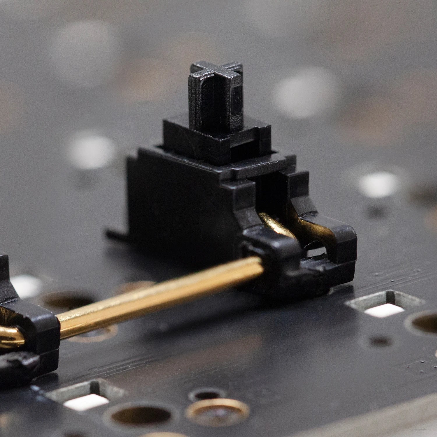CNC 60% PVD Piastra di Ottone Universale Positioning Board per GH60 60% Tastiera FAI DA TE Supporto ISO ANSI WKL (Pennello finito PVD CNC 60% PVD Piastra di Ottone Universale Positioning Board per GH60 60% Tastiera FAI DA TE Supporto ISO ANSI WKL (Pennello finito PVD
