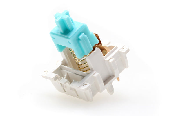 Jwick Link Switch Linear Switch mx for mechanical keyboard 5pin RGB SMD 58g 60M Nylon PC POM Selected Spring Lubed