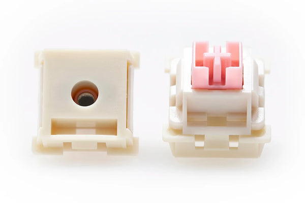 OUTEMU OTM Magnetic Switch Beige Pink Switch Linear No Pins for Specific Magnetic mechanical keyboard 45g 150gs 2800gs