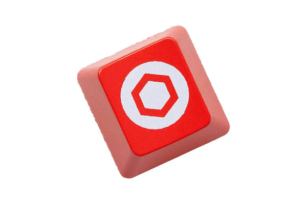 Novelty Shine Through Keycaps ABS Etched back lit black red ESC Logo of ETH BTC BNB UNI HYPE WLFI ADA XRP SUI LINK DOGE SOL