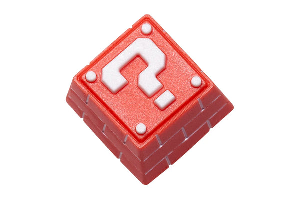 Question Box Resin Artisan Keycap Resin Keycap for MX Stem Mechanical Keyboard Handmade Red Novlty Keycap KT