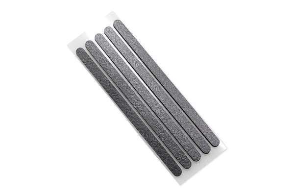 KPrepublic Gasket Strip Gasket Pad Pads Stickers Foam PORON Material for Mechanical Keyboard LE20 Black Thick Round Corner