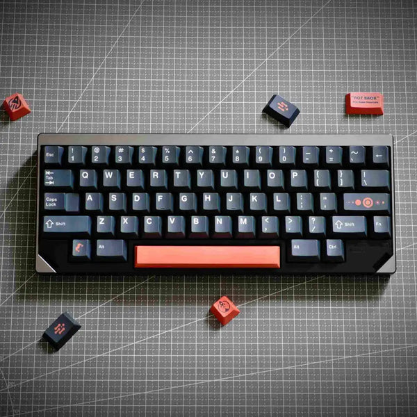 VIVIDKEY Escape From Earth Keycap Cherry Profile ABS PBT Dye Subbed keycap for mx keyboard 104 xd64 xd68 BM60 BM65 BM68 BM80
