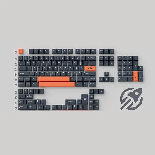 VIVIDKEY Escape From Earth Keycap Cherry Profile ABS PBT Dye Subbed keycap for mx keyboard 104 xd64 xd68 BM60 BM65 BM68 BM80