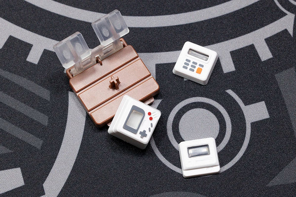 K-04 Keycap Vintage Style Classic Retro Keycap For Mechanical Keyboard Backlit Keycap ESC Cute Transparent Game Console