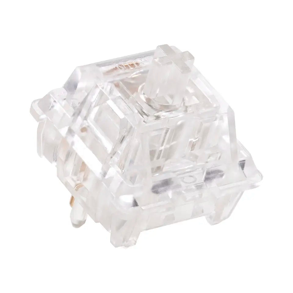 BSun Clear Switch Tactile Switch Transparent RGB SMD 5pin 55g for Mech ...