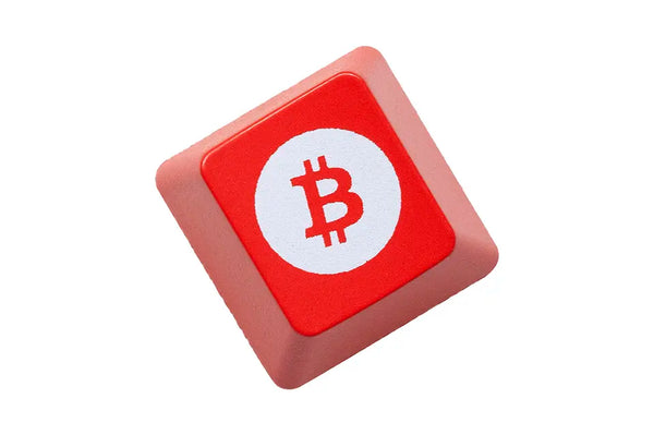 Novelty Shine Through Keycaps ABS Etched back lit black red ESC Logo of ETH BTC BNB UNI HYPE WLFI ADA XRP SUI LINK DOGE SOL