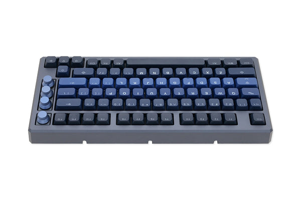 Taihao Deep Galaxy BOBO Profile ABS Doubleshot keycaps for diy gaming mechanical keyboard bobo profile 1.75u shift Alice Blue