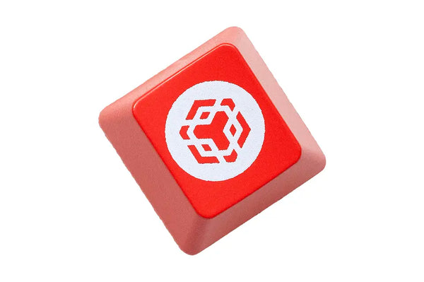 Novelty Shine Through Keycaps ABS Etched back lit black red ESC Logo of ETH BTC BNB UNI HYPE WLFI ADA XRP SUI LINK DOGE SOL