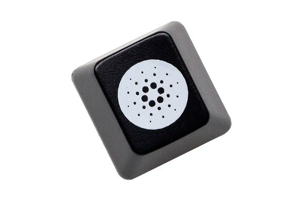 Novelty Shine Through Keycaps ABS Etched back lit black red ESC Logo of ETH BTC BNB UNI HYPE WLFI ADA XRP SUI LINK DOGE SOL