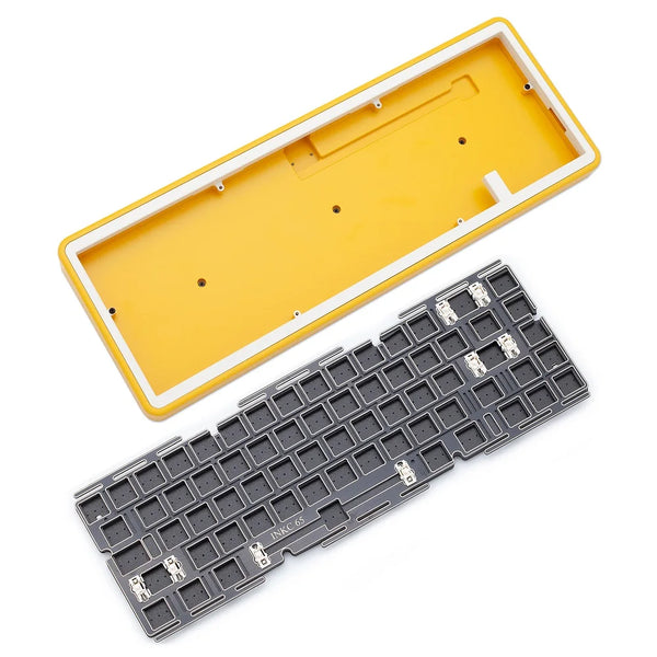 INKC65 Kit 65% Mechanical Keyboard Kit CNC Anodized Aluminum Case Electrophoretic VIA Gasket Kit Type C INKC 65 Poron FR4