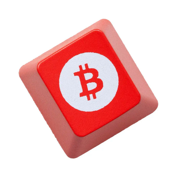 Novelty Shine Through Keycaps ABS Etched back lit black red ESC Logo of ETH BTC BNB UNI HYPE WLFI ADA XRP SUI LINK DOGE SOL