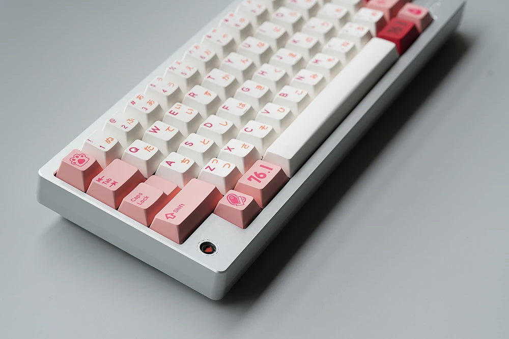 JOE x Domikey Sister's Power Cherry Profile Dye Subbed Keycap Set JOE x Domikey Sister's Power Cherry Profile Dye Subbed Keycap Set