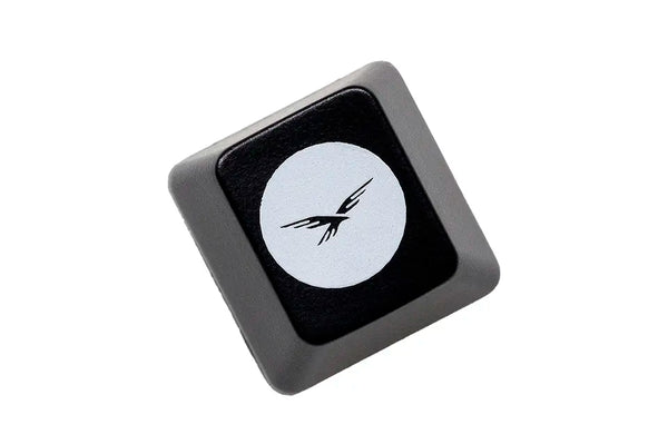 Novelty Shine Through Keycaps ABS Etched back lit black red ESC Logo of ETH BTC BNB UNI HYPE WLFI ADA XRP SUI LINK DOGE SOL