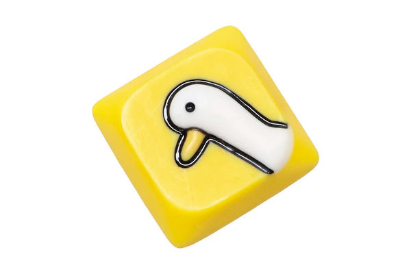 Big Goose Resin Artisan Keycap Low Profile Keycap for Low Profile MX Stem Mechanical Keyboard Handmade Novlty Keycap