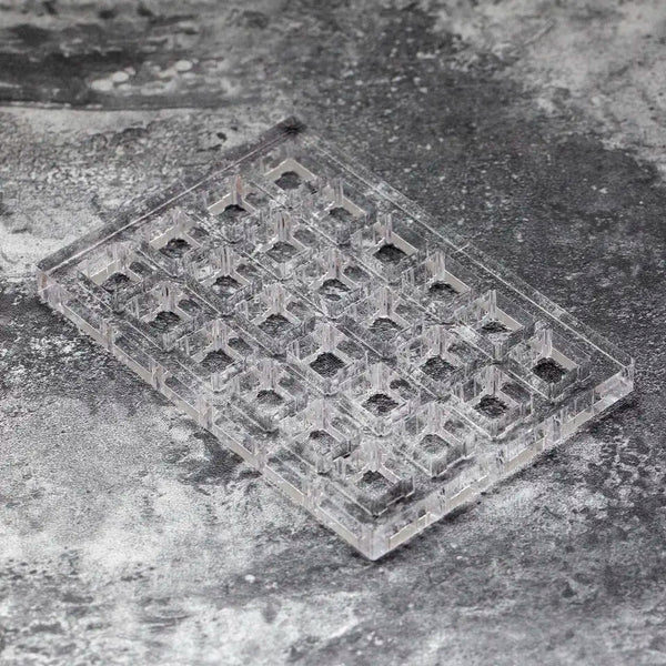 Acrylic Switch Tester 2x2 3x2 4x4 7x7 9x9 clear housing for cherry red black brown silent red speed silver TTC Kailh Outemu HMX