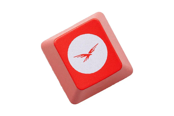 Novelty Shine Through Keycaps ABS Etched back lit black red ESC Logo of ETH BTC BNB UNI HYPE WLFI ADA XRP SUI LINK DOGE SOL