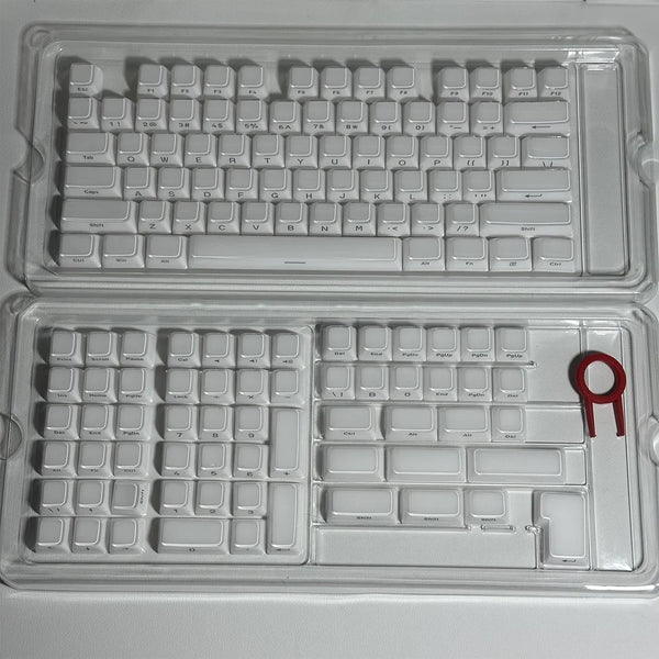 XVX Crystal Jelly Keycap Keycaps For Gaming Mechanical Keyboard MX Switch Light Through Pink White Blue