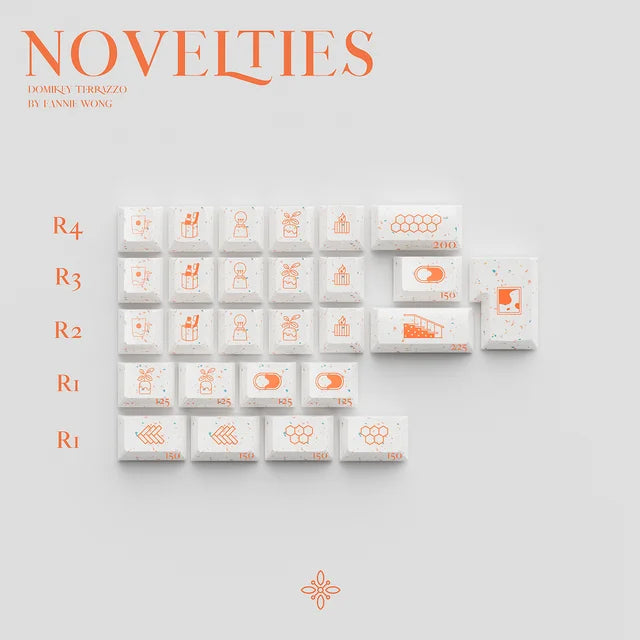 Fennie x Domikey Terrazzo Keycap Cherry Profile ABS Doubleshots Fennie x Domikey Terrazzo Keycap Cherry Profile ABS Doubleshots