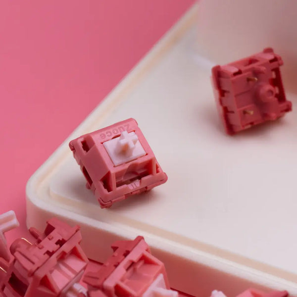 Zuoce Sweet Grapefruit Switch Linear 33g 38g MX switch for mechanical keyboard Factory Lubed Long Srping 21mm POM PC