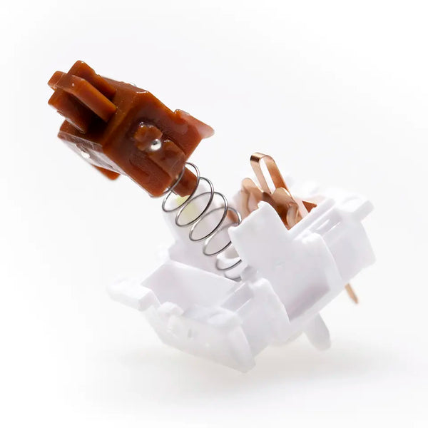 Chocolate Switch with rolling balls Linear 38g 50g MX switch for mechanical keyboard Factory Lubed Long Srping 18mm POM PC