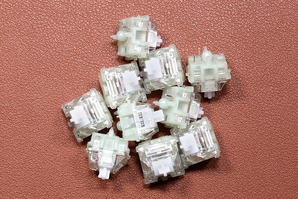 Cherry MX RGB ERGO Clear Switch Tactile 5pin SMD RGB 40g 55g Switch for mechanical keyboard eogo Milky White Clear Factory Lubed