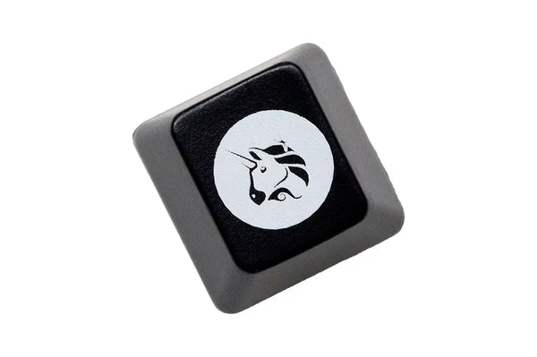 Novelty Shine Through Keycaps ABS Etched back lit black red ESC Logo of ETH BTC BNB UNI HYPE WLFI ADA XRP SUI LINK DOGE SOL