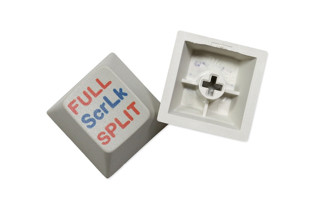 GKs Retro Greek Keycap Beige Cherry Profile Dye Subbed Keycap Set PBT ...