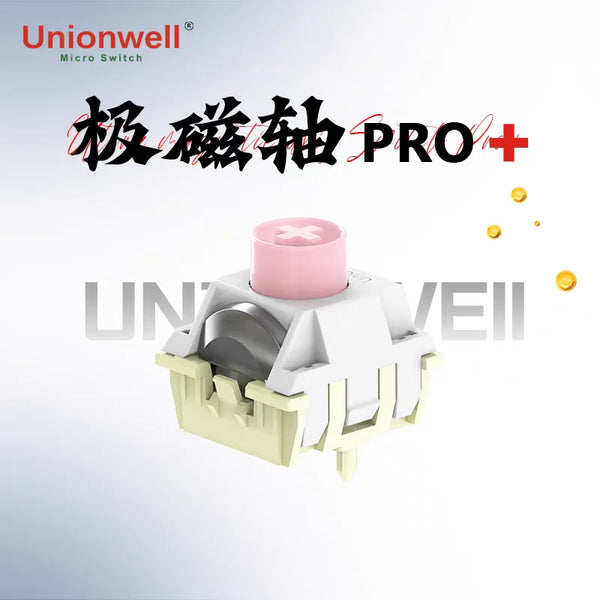 Unionwell Ultra Magnetic Switch Pro+ Linear for Magnetic mechanical keyboard Pre Lubed POM
