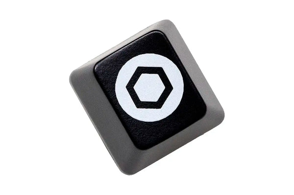 Novelty Shine Through Keycaps ABS Etched back lit black red ESC Logo of ETH BTC BNB UNI HYPE WLFI ADA XRP SUI LINK DOGE SOL