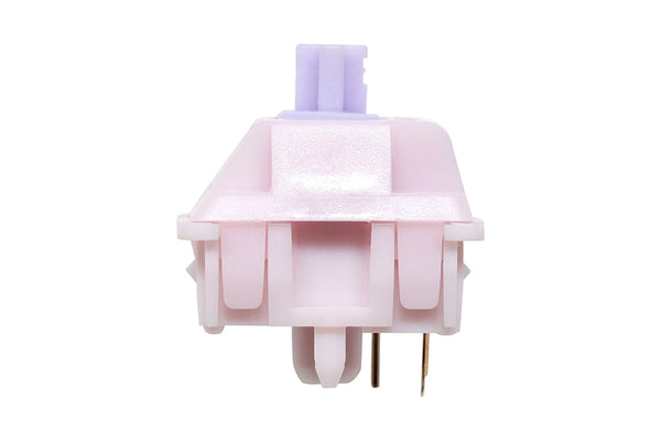 Kompeito Switch Linear mx switch for mechanical keyboard 5pin RGB SMD 68g 60M Nylon POM No Lubed Gold Plated Spring
