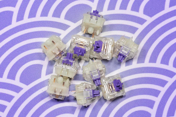 Cherry MX2a RGB Purple Switch RGB SMD Cherry MX2a V2 Light Tactile for Gaming Mechanical Keyboard 35g Factory Pre Lubed 5 pin