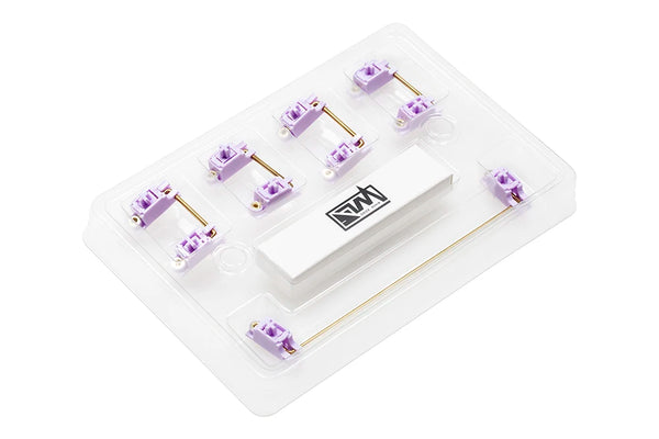 OWLAB Stabilizer V3 PCB Screw in Stabilizers for Custom Mechanical Keyboard kit 2u 6.25u 2x 6.25x Beige Black Pink Purple