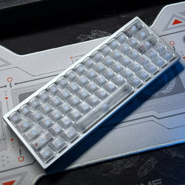 Everglide SU66 Magnetic Keyboard PCB 0.001 RT Total 174 RGB Leds Powered By Sparklink 600Mhz High Speed MCU GH60 Case Supported